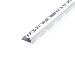 Anodised Aluminium Polished Silver Round