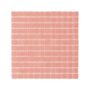 Crystal Glass Mosaic Soft Pink