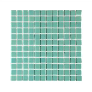 Crystal Glass Mosaic Teal Green