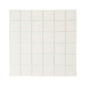 Crystal Glass Mosaic White