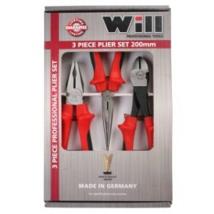 3 Piece Plier Set 200mm DT