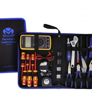 32 Piece Electricians Toolkit in Zip-up bag