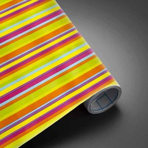 Neon Stripes Con-Tact Paper