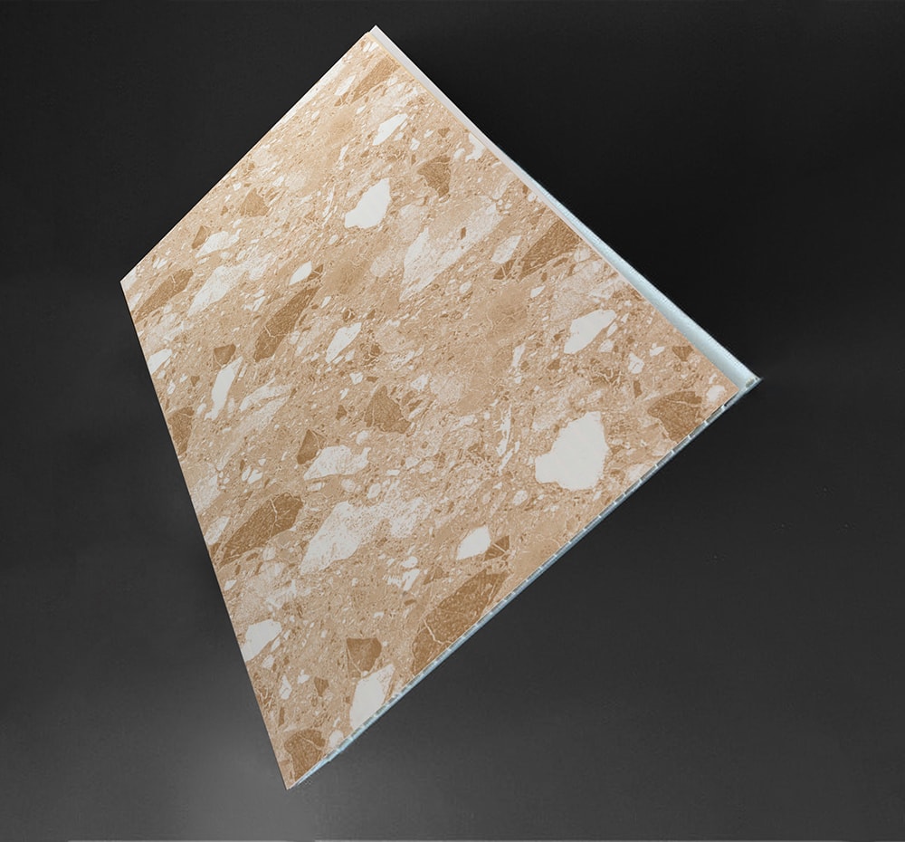 Stone Marble Brown Printed PVC Ceiling Stone Marble Brown Printed PVC Ceiling